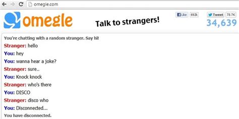 Getting Bored On Omegle