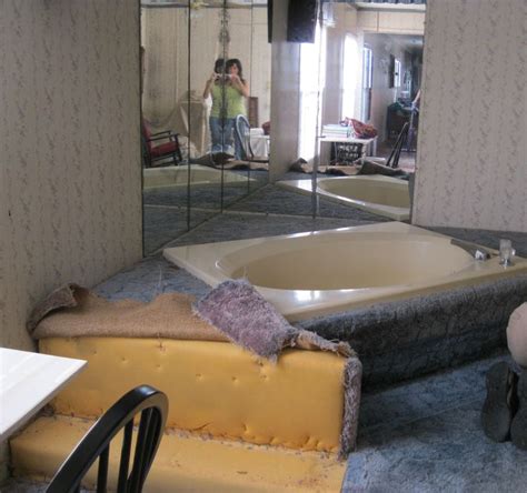 Featured across is our most popular size. Mobile Home Remodel. Before picture. This master bath was ...