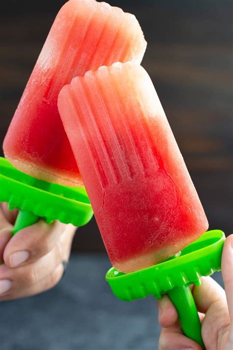 This Fresh Watermelon Popsicle Recipe Has No Added Sugar And It Only Takes Minutes Of Prep