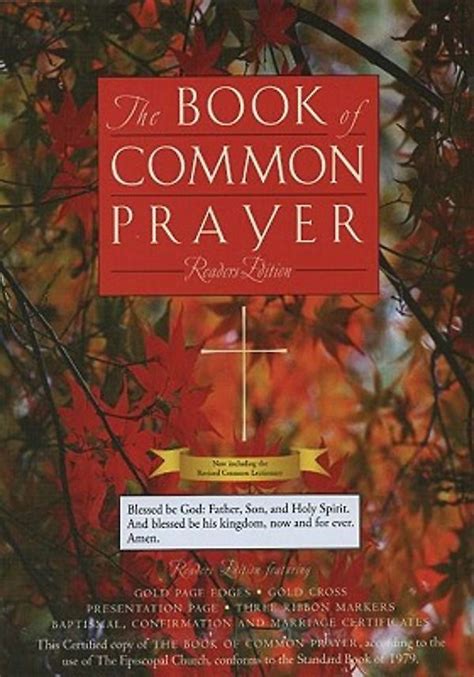 Book Of Common Prayer 1979 Readers Edition Black Cokesbury