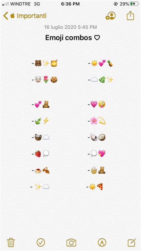 Emoji Combos Ista In 2020 Cute Emoji Combinations Emoji Emoji