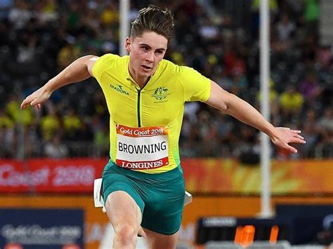 Rohan Browning Returns To Action In 100m The Canberra Times