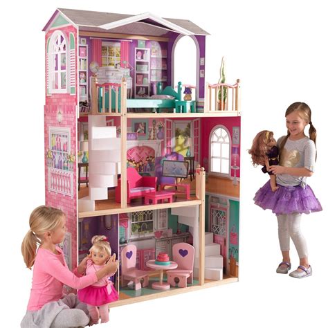 jumbo furniture dollhouse american girl toy tall doll play house large mansion ebay
