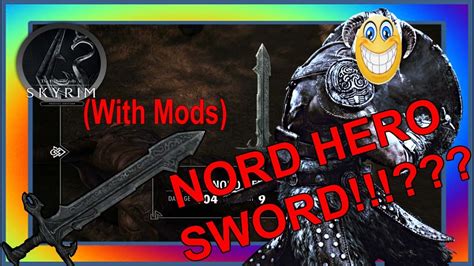 Nord Hero Sword Skyrim Special Edition With Mods 35 Youtube