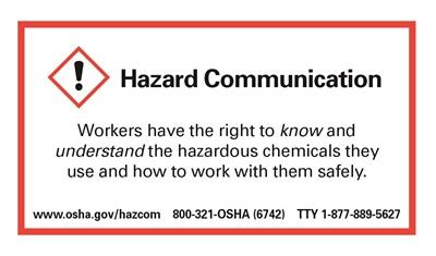 Hazard Communication Health Safety Environment