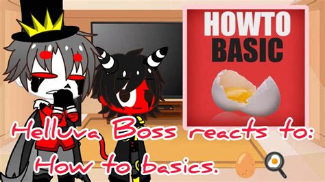 Helluva Boss Reacts To How To Basics K Views Special Gacha