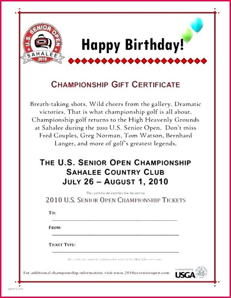 Marty fleckman holiday golf lesson certificates. 6 Golf Lesson Gift Certificate Template 91817 | FabTemplatez