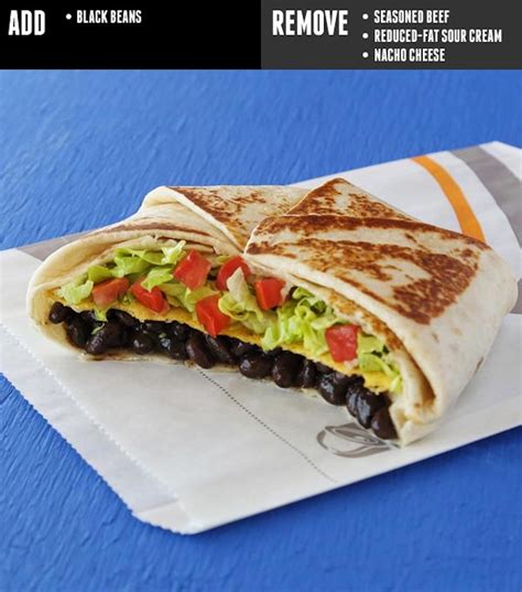 Taco bell's crunchwrap supreme is a clever marriage between a cheesy quesadilla and crunchy beef tostada. Your Guide To Eating Vegan At Taco Bell - One Green Planet