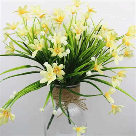 Buy Fake Flower Wedding Bouquet Orchid Artificial