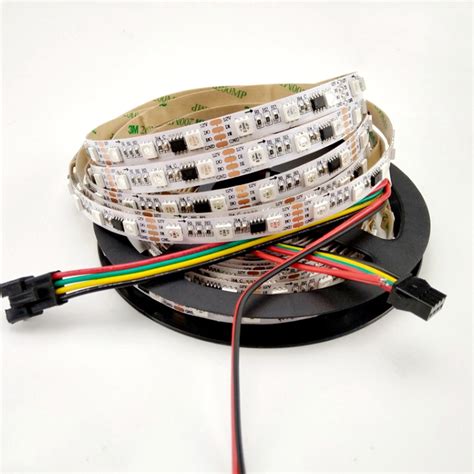 12v Ws2818 Ic Digital Pixel Spi Rgb Led Strip 60ledsm Breakpoint