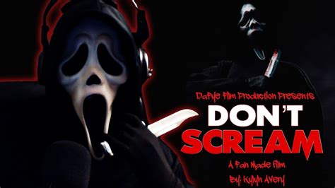 Ghostface Reacts To Dont Scream Trailer Youtube