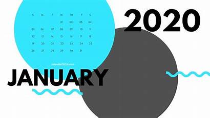 Calendar January Printable Monthly Wallpapers Desktop Portrait
