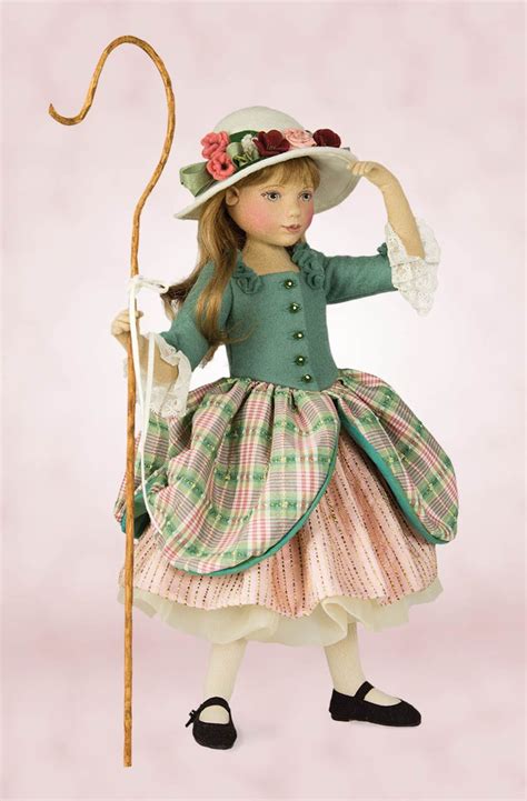 Little Bo Peep By Maggie Iacono 155 Inch Tall Felt Doll Edition Size