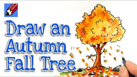Check out all of our tutorials on the blog! How to draw an Autumn or Fall Tree Real Easy - YouTube