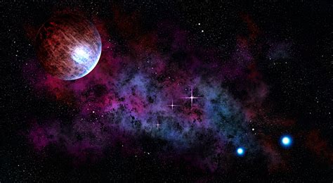 1920x1200 Space Stars Sci Fi Planet Wallpaper Coolwallpapersme