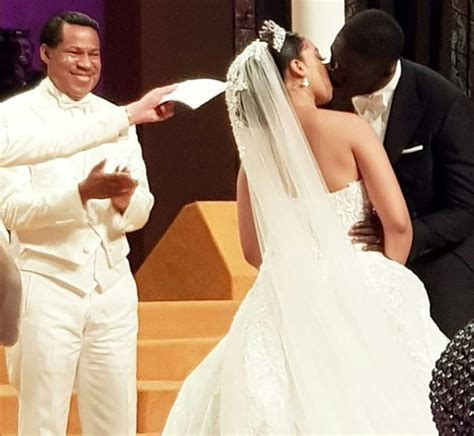 I have one of my own. More photos from Pastor Chris Oyakhilome's daughter's wedding