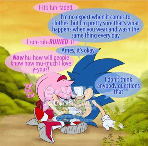 A Sonamy Valentines 5 By E Vay Sonic And Amy Sonic Fun Comics