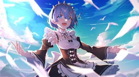 Anime Re Zero Starting Life In Another World Hd Wallpaper By