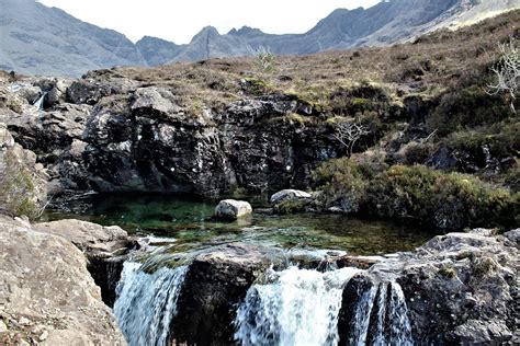 The Fairy Pools A Popular Visitor Attraction On The Isle Of Skye Scotland