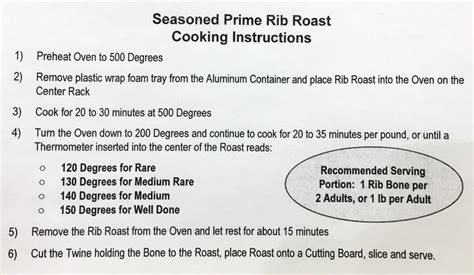 Prime rib is a classic roast beef preparation made from the beef rib primal cut, usually roasted with the bone in and served with its natural juices. boneless prime rib cooking time chart