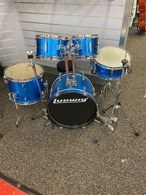 Ludwig Accent Combo 5 Piece Kids Kit Drum Set With Hardware5 Reverb