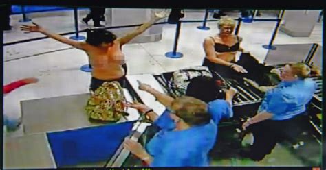 Video Watch Two Mums Strip Off In Front Of Stunned Passengers At Airport After Early Morning