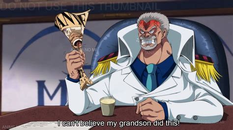 Garps Reaction After Finding Out Luffy Has Become A Yonko One Piece