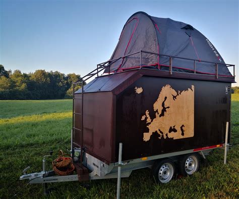 Homemade Camper Trailer 9 Steps With Pictures Instructables