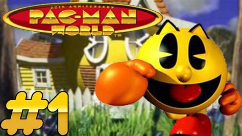 Pac Man World Ps1 Playthrough Part 1 Somco Gaming Youtube