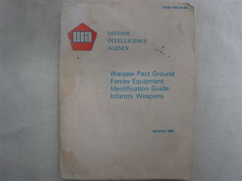 warsaw pact ground forces equipment identification guide infantry weapons by us defense