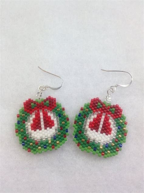 Image Result For Free Christmas Beaded Earring Patterns Christmas