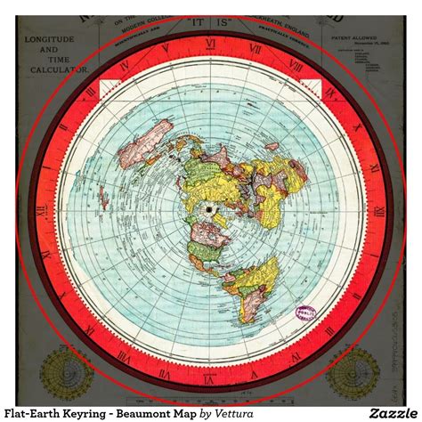 Flat Earth Map Gleasons 1892 New Standard Map Of The World Alexander
