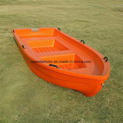 4 Meter Chinese Pe Boat Lake Cheap Fishing Plastic Boat For Sale