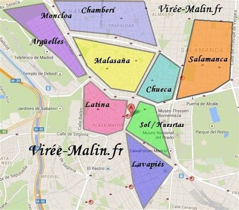 Les Quartiers De Madrid Quartier Populaire De Madrid QFB