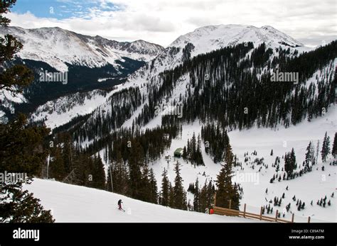 Wheeler Peak And Pecos Wilderness From Taos Ski Valley Ski Area Taos