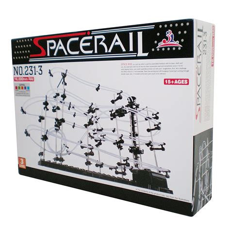Buy Space Rail Marble Roller Coaster With Steel Balls Level 3 16000mm