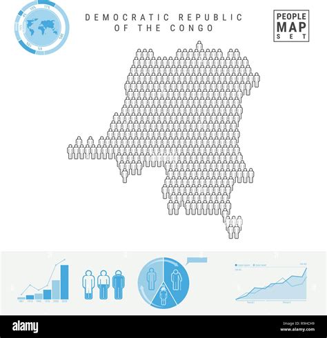 Democratic Republic Of The Congo Map Stock Photos & Democratic Republic Of The Congo Map Stock 