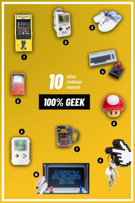 10 idées cadeaux homme absolument geek nerd