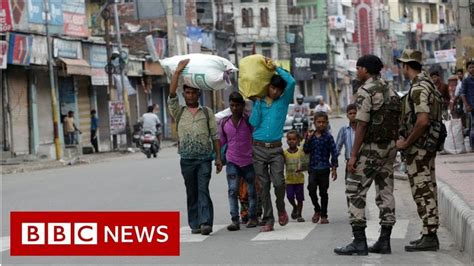 kashmir in lockdown after autonomy scrapped bbc news bbc news bbc kashmir