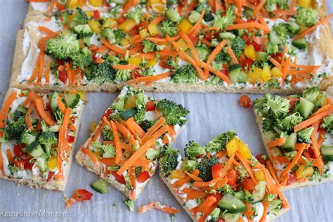 Crescent Roll Veggie Pizza Recipe Crescent Roll Veggie Pizza