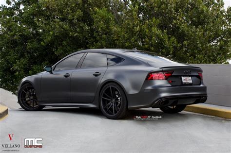 27 deals starting from $49,995. Matte Grey Audi RS7 with 21 inch Vellano VM35 wheels | DPCcars