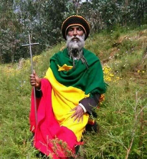 Ethiopian Orthodox Christian Batawi Monk True Rastaman Rastafarian