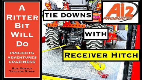 Super Simple Kubota Tractor Bx Mod Receiver Hitchtie Downs From Ai2