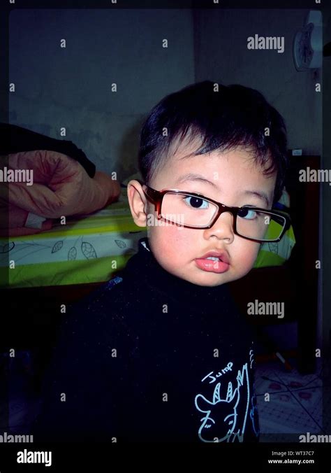 Boy With Glasses Hi Res Stock Photography And Images Alamy