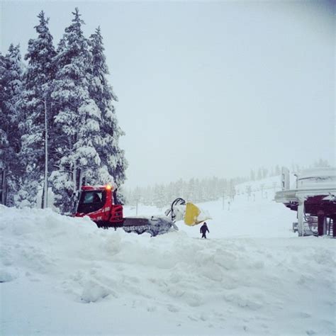 Lake Tahoe Snowfall Totals And Photos Today Up To 22 Of