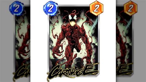 Marvel Snap Every Carnage Variant Ranked