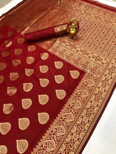 Half Fine Zari Gold Banarasi Handloom Weaving Silk Saree At Rs 899 In Surat