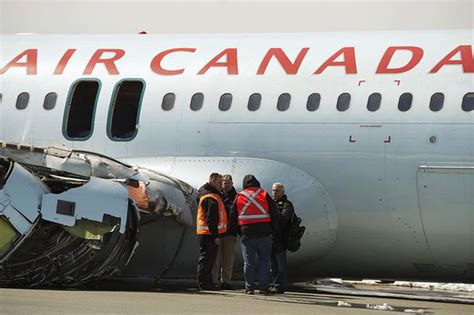 Air Canada Passengers Go Flying Into Ceiling As Intense Turbulence Hits