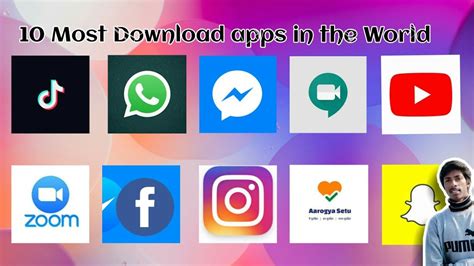 10 Most Download Apps In The World Most Downloaded Applications Youtube