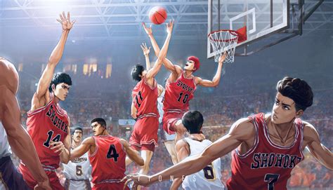 Safebooru 6boys Absurdres Ball Basketball Basketball Court